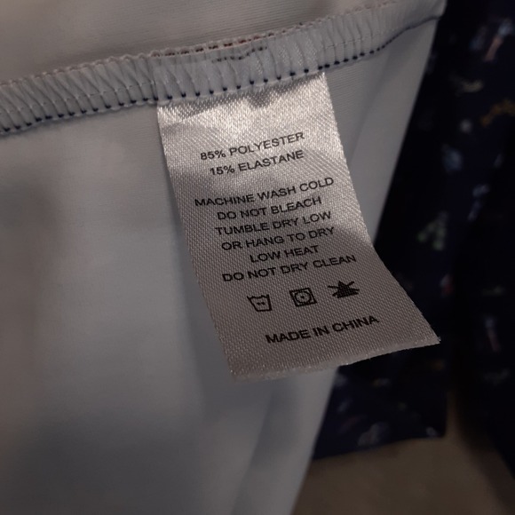 Smith & Quinn Mens Golf Shirt Sz.XL/Blue/Golf Cart Print/Spandex Blend/Quick Dry - Picture 6 of 11